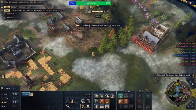 Takım Mücadelesi 4v4 Age of Empires 4 w/ @Yellowish смотреть онлайн