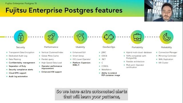 Fujitsu Enterprise Postgres 15 - The hybrid multi-cloud Postgres you can rely on смотреть онлайн