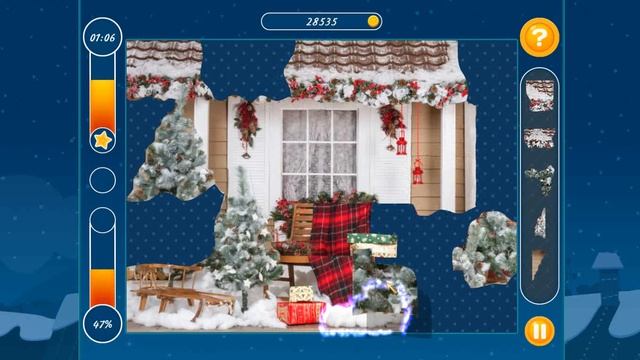 Holiday Mosaics: Christmas Puzzles (Gameplay) HD смотреть онлайн