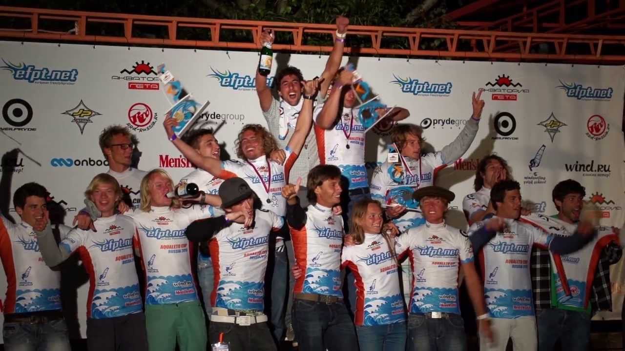 EFPT Aqualeto CUP 2013 MOVIE Европейский фристайл про тур по виндсерфингу в России смотреть онлайн