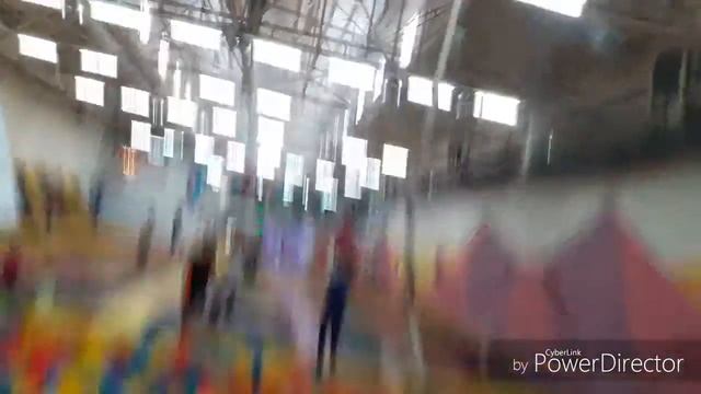 Поход на батут с классом,сальто вперёд!!!