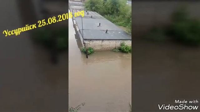 Последствия тайфуна 25.08.2018 Уссурийск смотреть онлайн