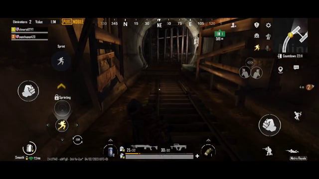 Metro Royale Chapter 12: This duo wiped whole lobby смотреть онлайн