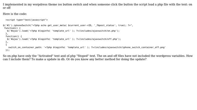 Wordpress: Load php file with jquery in single.php смотреть онлайн
