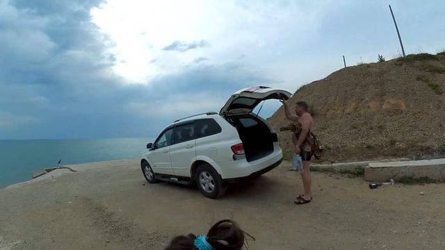 Крым 2019, июнь, Николаевка. Холодное море! Людей НЕТ! смотреть онлайн