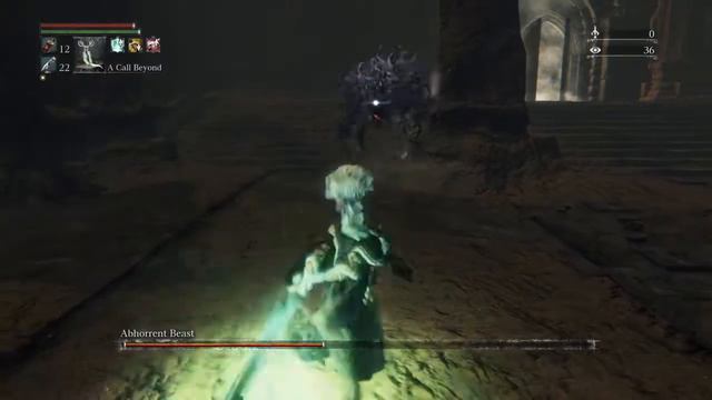 Bloodborne™ Abhorrent Beast cursed Moonlight Greatsword смотреть онлайн