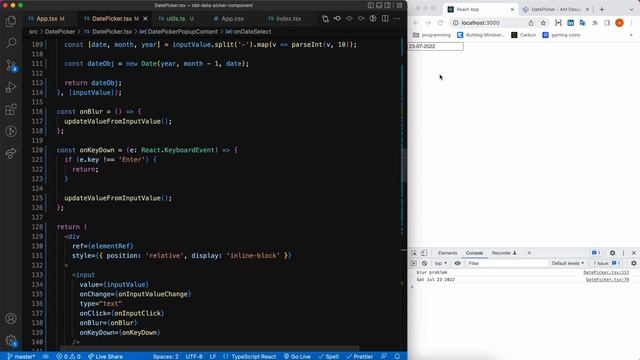 Разработка компонента DatePicker без гугла смотреть онлайн