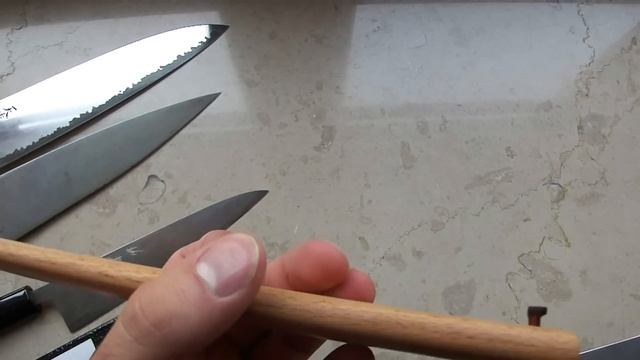 Zensho Nakiri 180mm and Tanaka Petty 150mm смотреть онлайн