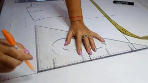 Базовая ОСНОВА ПЛАТЬЯ. Построение выкройки платья полуприлегающего силуэта