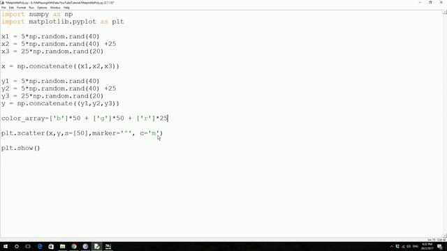 Python Data Visualization Scatter Plot Part 9 смотреть онлайн