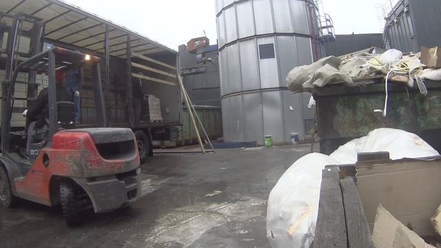 РАБОТА НА ДИЗЕЛЬНОМ ПОГРУЗЧИКЕ Тойота смотреть онлайн