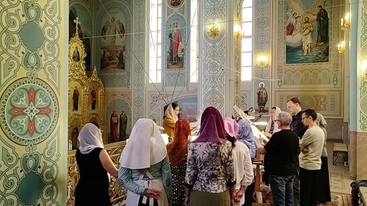 На "Господи воззвах" стихиры праздника, гл. 6-й: Подобен "Всё отложше" (напев Седмиезерной пустыни). смотреть онлайн