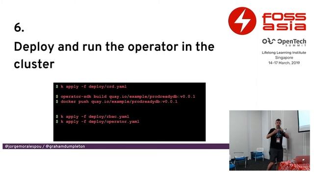Automating Stateful Applications with Kubernetes Operators by Jorge Morales, Graham Dumpleton смотреть онлайн