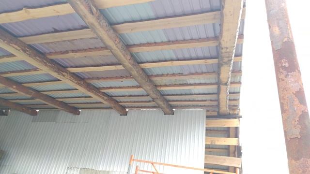 Сарай для быков 10*10. Откорм и беспривязное содержание.