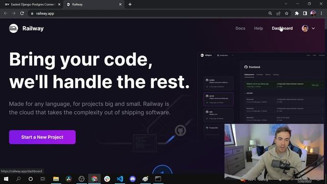 Easiest Way To Connect Django To A Postgres Database смотреть онлайн