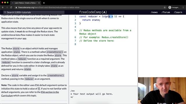 Create a Redux Store - Redux - Free Code Camp смотреть онлайн
