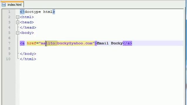 XHTML and CSS Tutorial - 8 - Email Links and Tool Tips смотреть онлайн