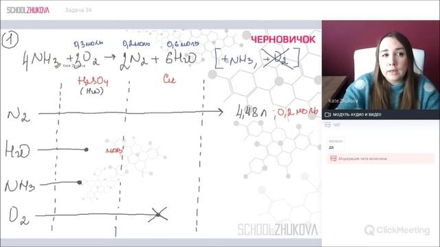 ЕГЭ 2021 Химия. Задача 34. Смесь газов смотреть онлайн