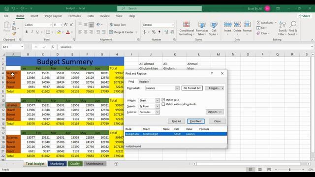 Using find and replace in excel 2021 | Advance find and replace | Pro trick of find and replace смотреть онлайн