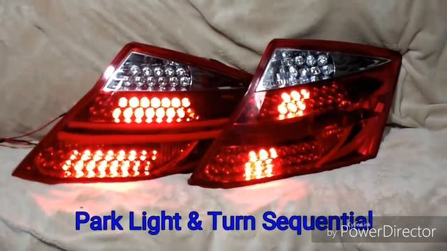 Honda Accord Coupe 8th Gen Taillights смотреть онлайн