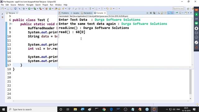 ADV JAVA - Pre-Requisite смотреть онлайн