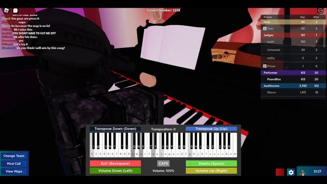 Gotye - Somebody That I Used To Know (FULL) | Roblox Got Talent (Piano Cover) смотреть онлайн