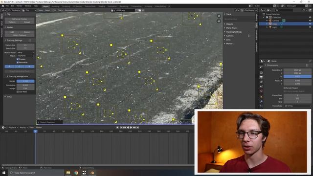 Blender Camera Tracking Tutorial смотреть онлайн