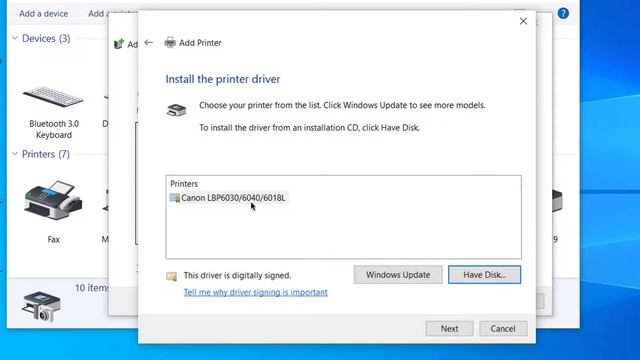 How to Install Canon LBP 6030 Printer Driver on Windows 10 смотреть онлайн