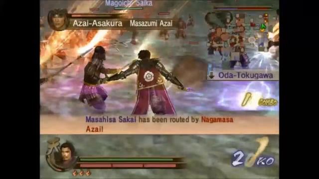 Samurai Warriors 2 - Nobunaga Oda Moveset смотреть онлайн