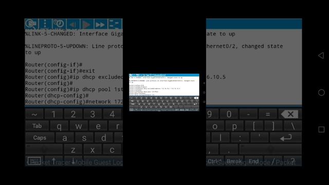 DHCP & DNS Configuration on a Router using Mobile Packet Tracer (2023) смотреть онлайн