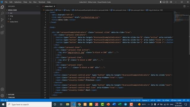 Bootstrap 5 Tutorial for Beginners 19 Carousel in Bootstrap ( Kurdish ) смотреть онлайн