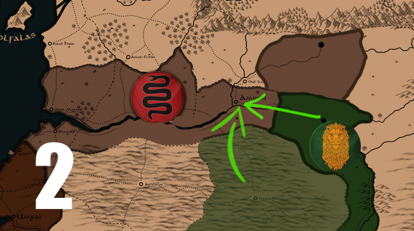 Shogun 2 Total War мод Last Alliance v0.1.5 Золотые Львы - Обнажая клыки - № 2