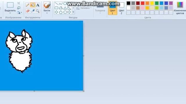 Рисуем волка смотреть онлайн