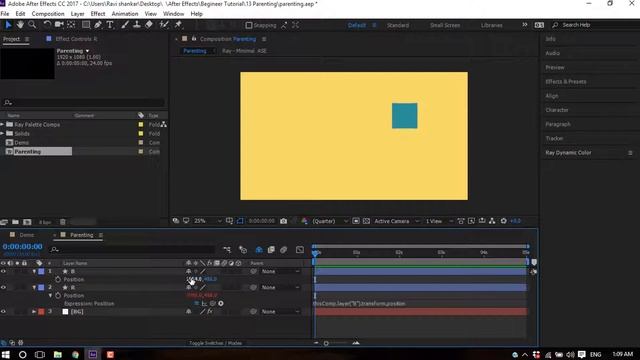 After Effects Beginner Tutorial in Hindi | Parenting | Part 13| W3H | смотреть онлайн