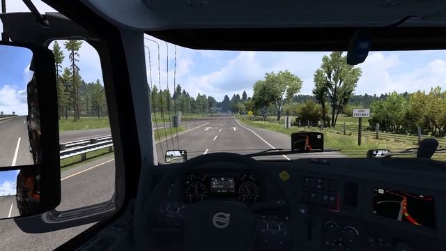 American Truck Simulator: HellRider Volvo 860's Epic Haul from Eureka to Medford! смотреть онлайн