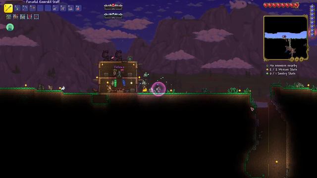 Terraria Calamity! 2nd Episode, Desert scourge and Eye of Cthulhu! смотреть онлайн
