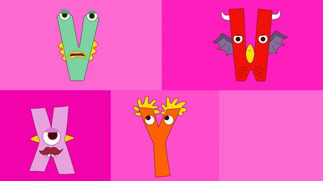 "I am Y!" Monster Alphabet Letter Y Song l Phonics for kids l ZooZooSong смотреть онлайн