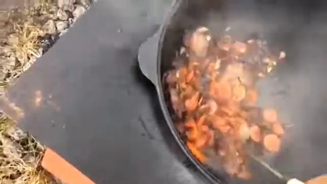 Картошка с бараниной в казане смотреть онлайн