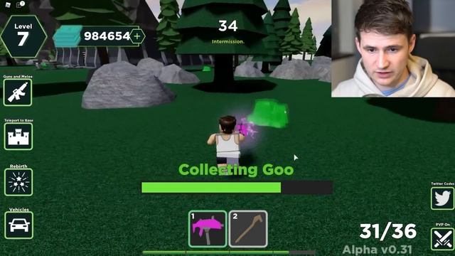 GETTING MAX LEVEL ZOMBIE BASE in Roblox Zombie Defence tycoon! смотреть онлайн