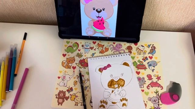 Мое первое видео на канале. Учусь рисовать. смотреть онлайн