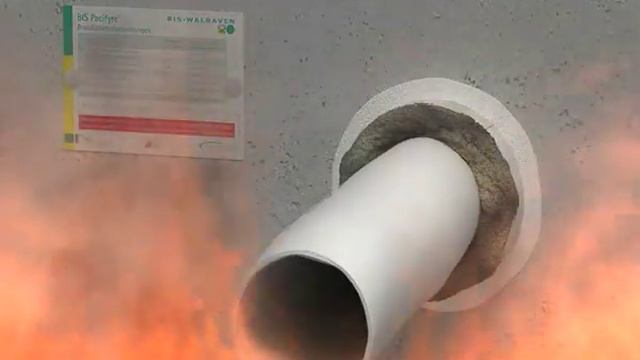 13 Противопожарная манжета Pacifyre MK II в действии смотреть онлайн