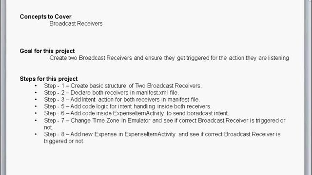ANDROID Chapter 11 2 BroadcastReceiver Action HB смотреть онлайн