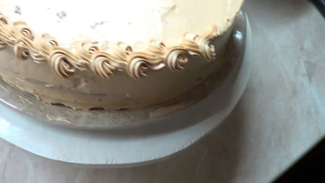 Как украсить торт кремом. смотреть онлайн