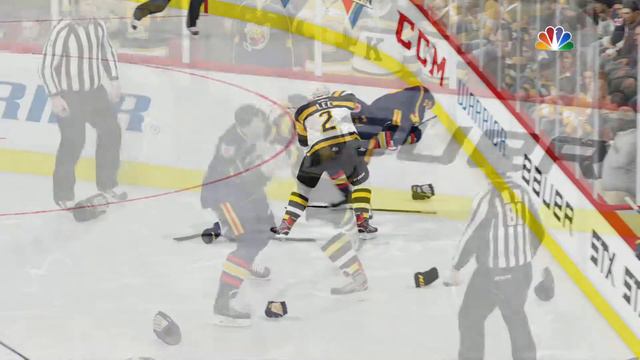 EA Sports NHL 19 - fight replay смотреть онлайн