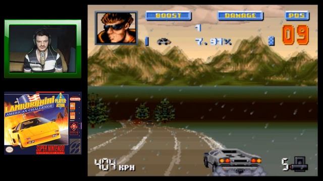 [SNES] - Lamborghini American Challenge - [Parte 1 - 3º Divisão] - [HD] смотреть онлайн