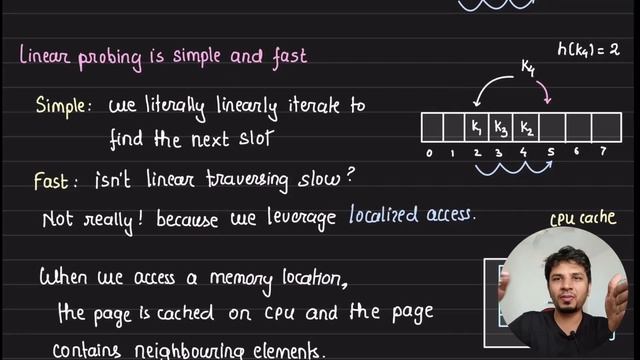Linear Probing for Conflict Resolution in Hash Tables смотреть онлайн
