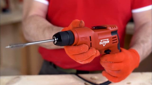 Дрель безударная ELITECH Д 400РЭ смотреть онлайн
