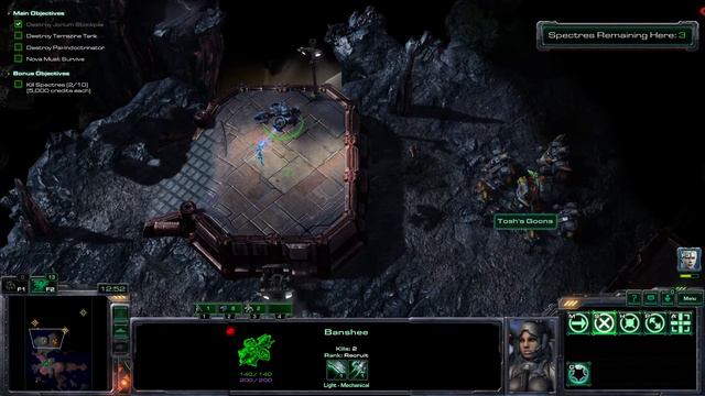 StarCraft II Wings of Liberty part 17 Ghost of a chance смотреть онлайн