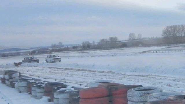 Красное кольцо 2015.тренировка перед Winter Drift Battle. часть 1 смотреть онлайн