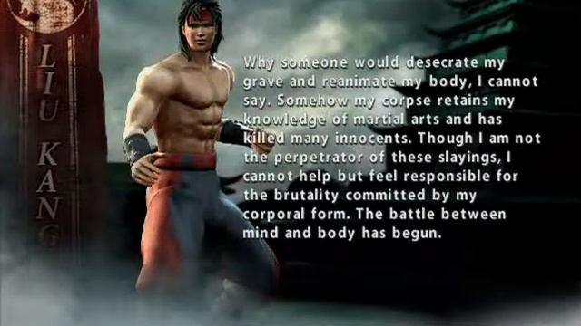 Mortal Kombat Deception - Playstation 2 & Xbox & GameCube - Liu Kang - Biography - Part 2 смотреть онлайн